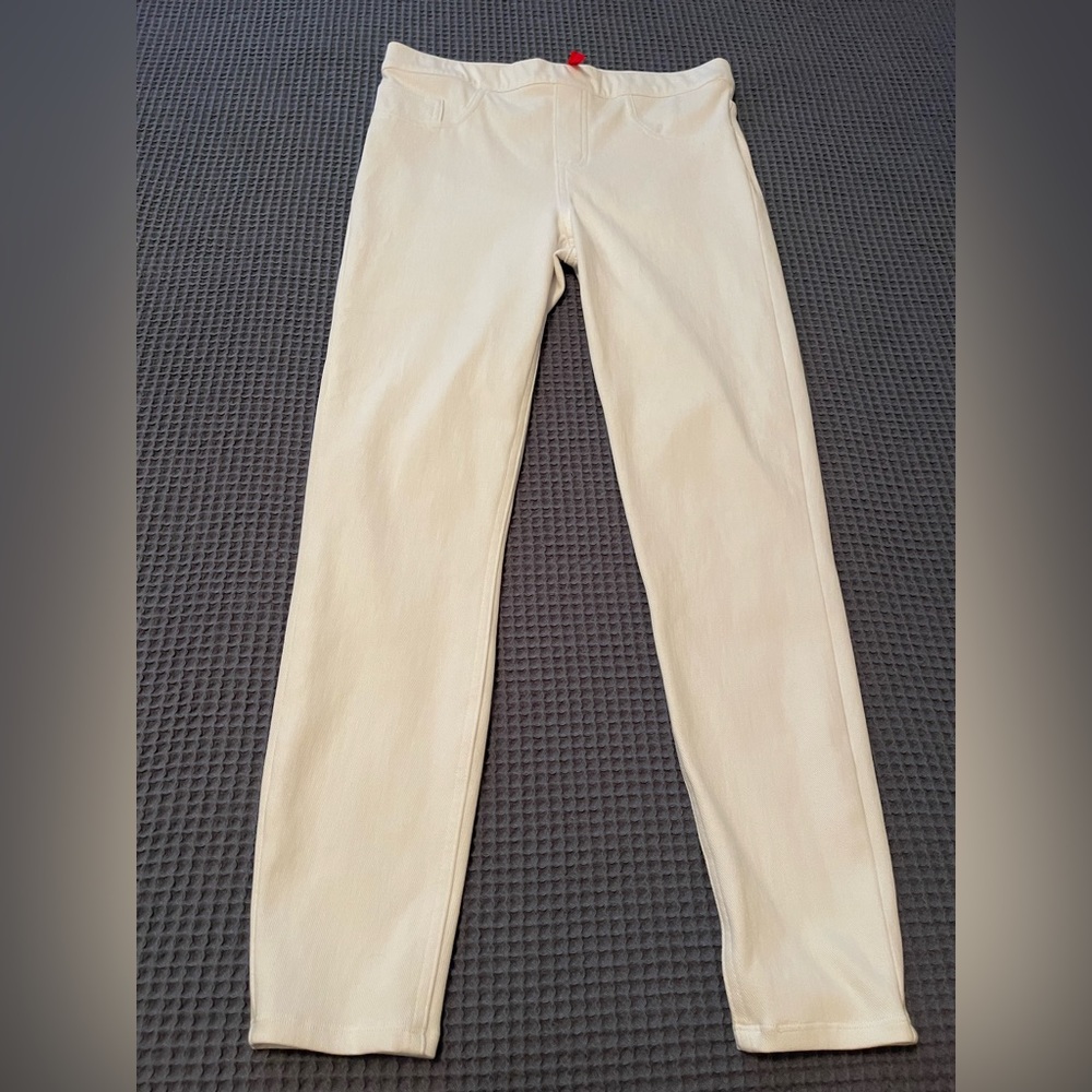 Spanx White Jean-ish Leggings